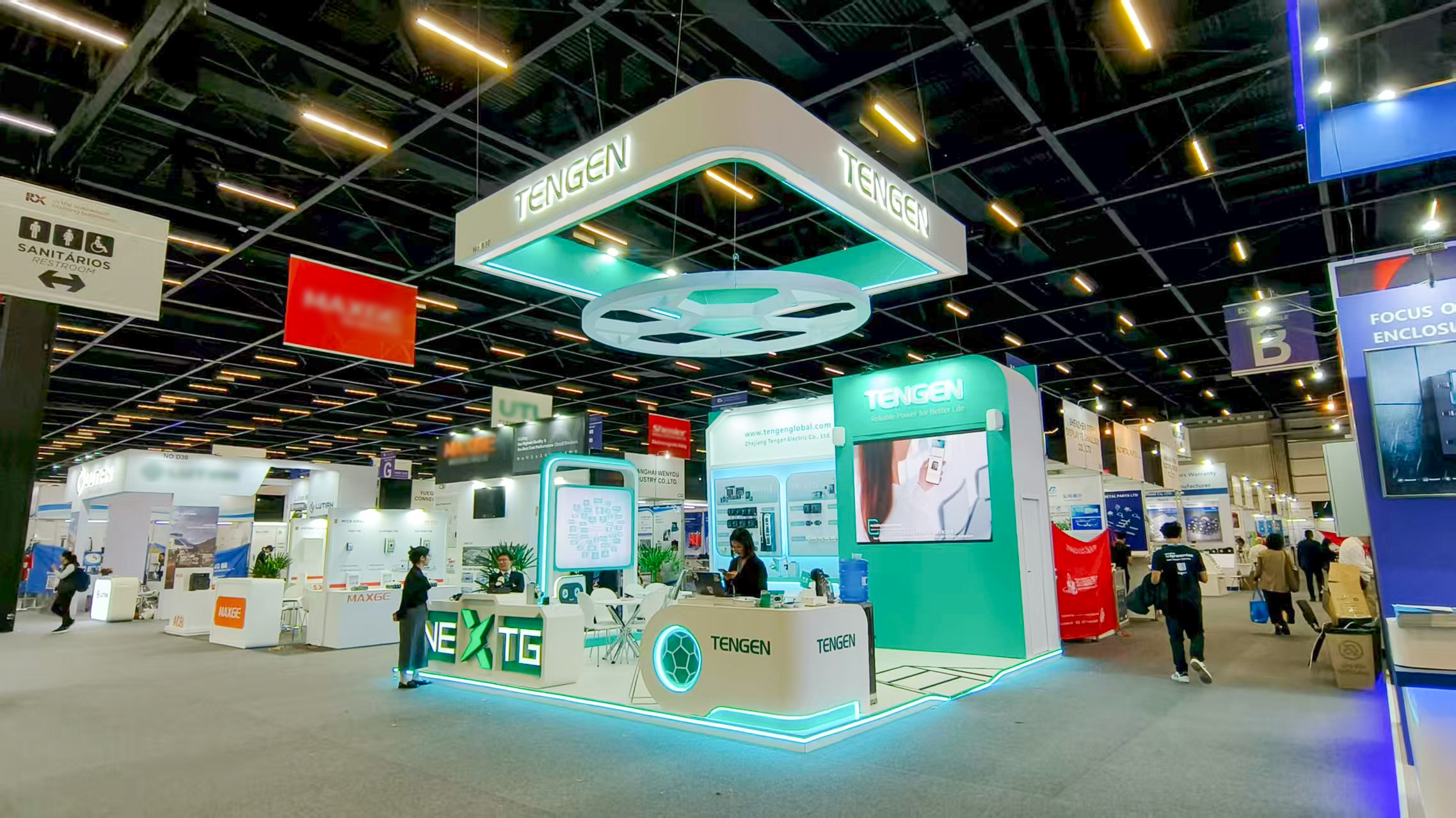 闪耀拉美丨z6尊龙官方亮相FIEE巴西国际电力展